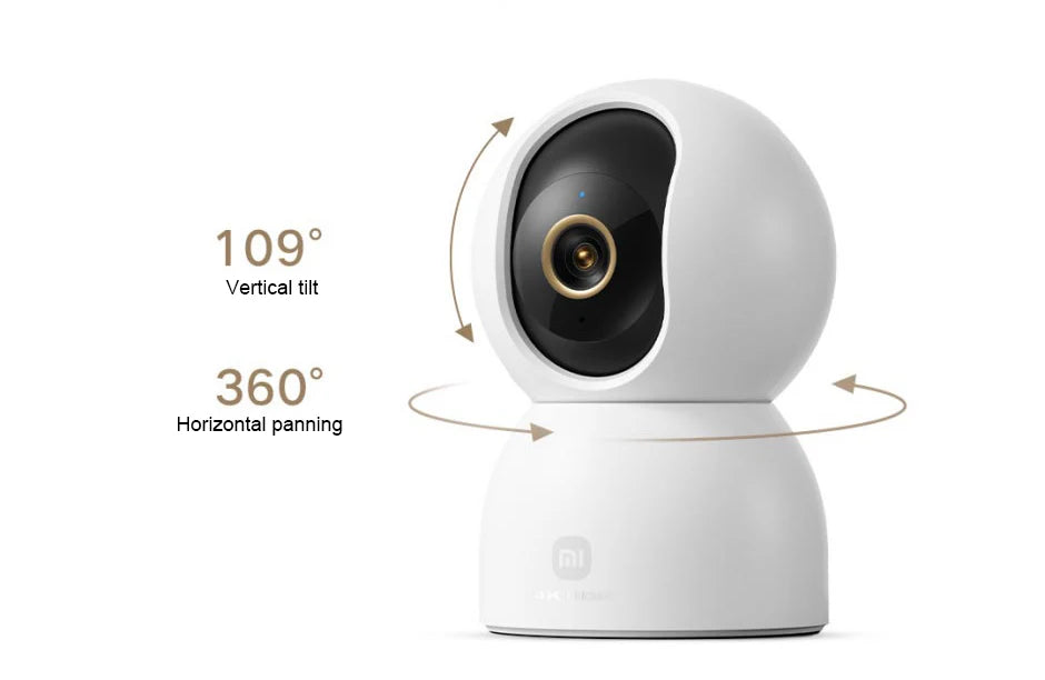 Nueva cámara inteligente xiaomiI 4 Wi-Fi de doble banda 68MP 4K HDR seguimiento AI, visión nocturna Audio bidireccional , Monitor de bebé de seguridad para el hogar CCTV CN