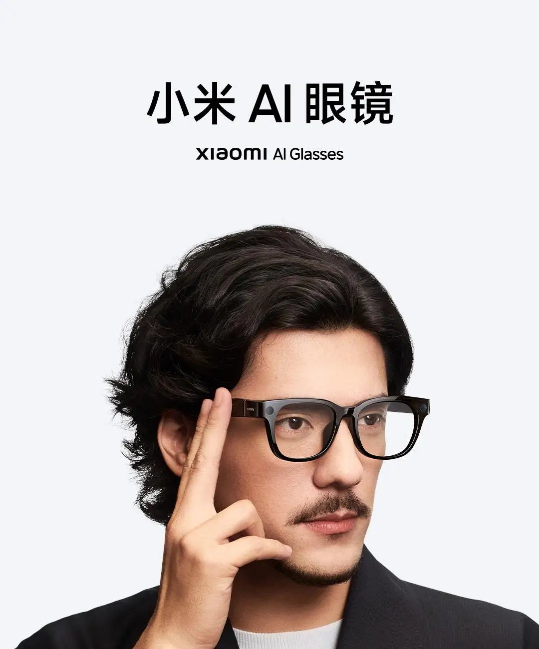 Gafas inteligentes originales Xiaomi AI, gafas fotocromáticas con cámara de acción, conectividad Bluetooth y Control por voz, regalo para primera persona