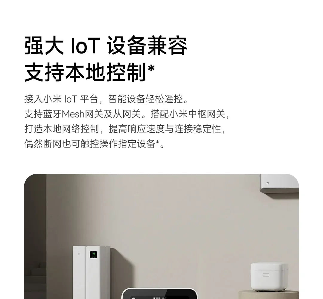 Nuevo Xiaomi Smart Home Display Mini altavoz inteligente con pantalla táctil con Xiaomi Hyper OS Control Bluetooth dispositivos inteligentes Mijia