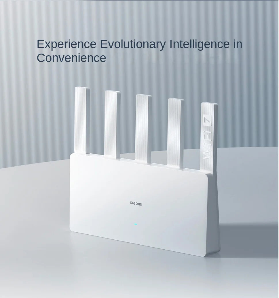 XIAOMI Router BE5000 WiFi 7 5011Mbps 2,4G/2,5GHz puerto de red 512MB de memoria acceso de banda ancha Dual protección de seguridad de red CN