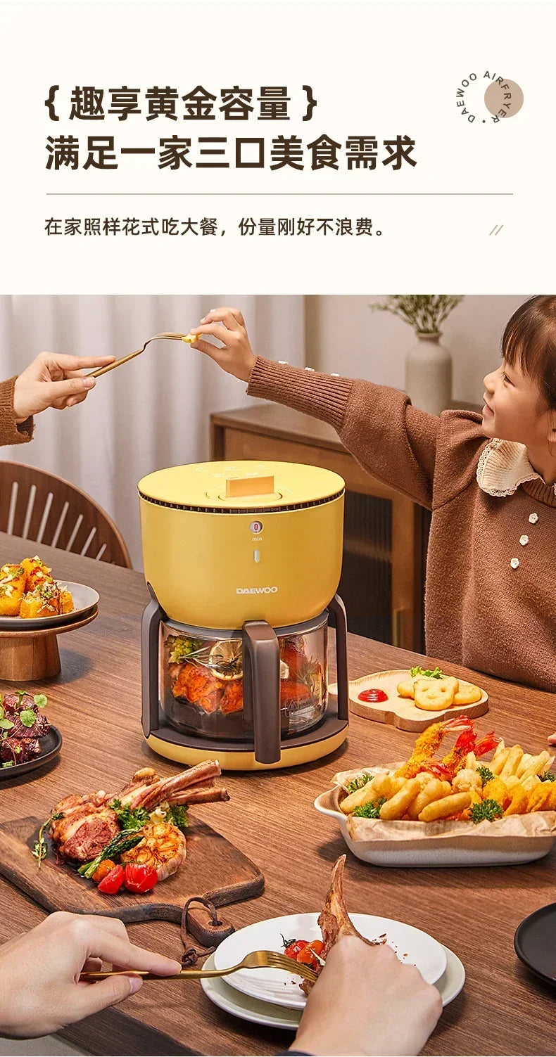 220 V Mejora tu experiencia de cocina con la freidora de aire: AM inteligente, multifuncional y conveniente