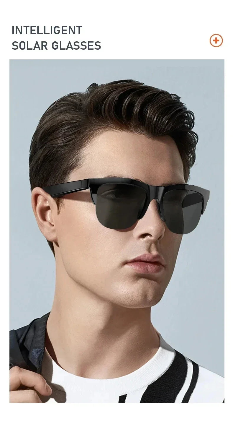 Xiaomi MIJIA gafas de sol inteligentes gafas Bluetooth llamada deportes al aire libre auriculares HIFI luz azul impermeable Anti-UV para hombres y mujeres
