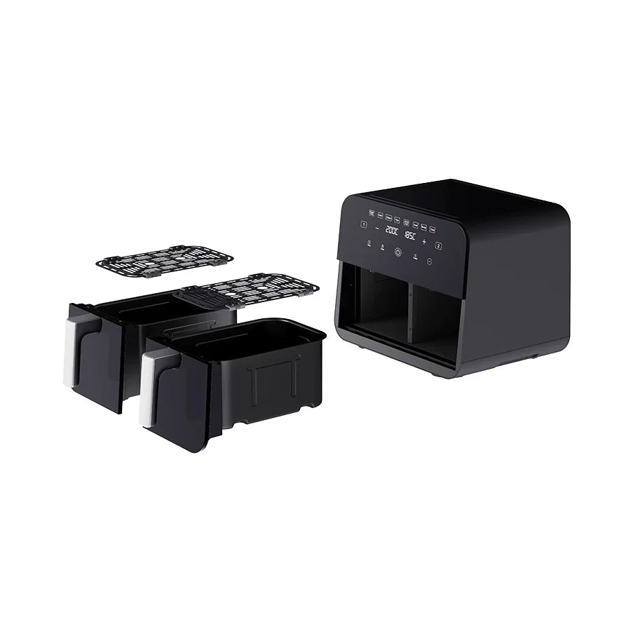Electrodomésticos De Cocina inteligentes Freidoras De Aire Ninja personalizadas con doble cesta Airfryers 6L 8L Freidora De Aire freidora De Aire doble con cesta doble