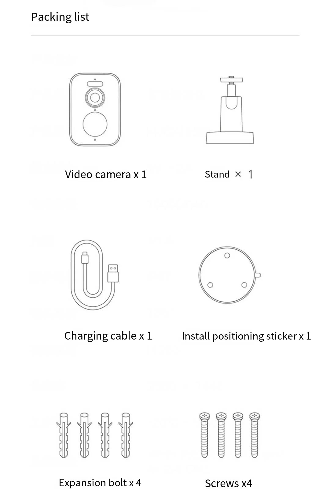 Xiaomi Mijia APP IP67 impermeable 10000mah batería cámara IP inteligente para exteriores 2,5k HD cámara de visión nocturna infrarroja de seguridad inalámbrica