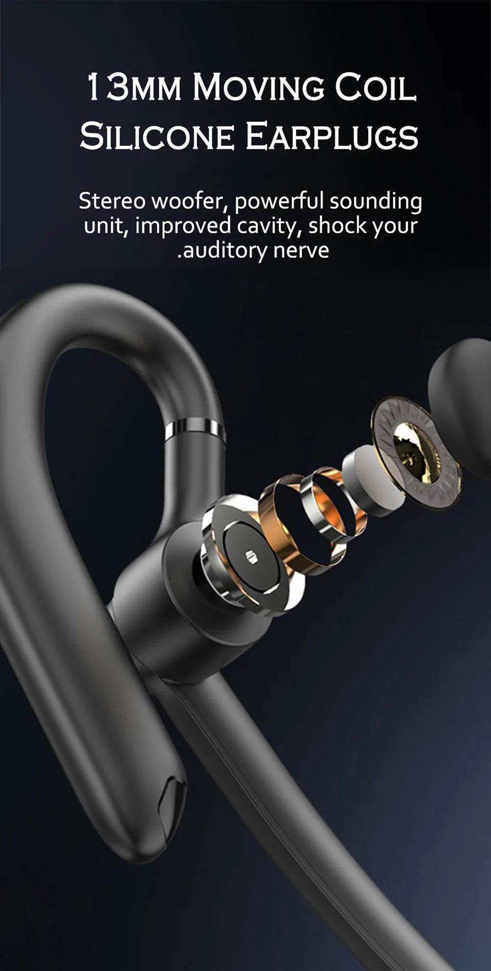 Auriculares inalámbricos Con micrófono, cascos Con Bluetooth, Con micrófono
