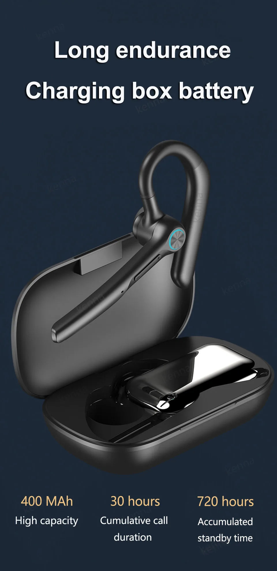 Auriculares inalámbricos Con micrófono, cascos Con Bluetooth, Con micrófono