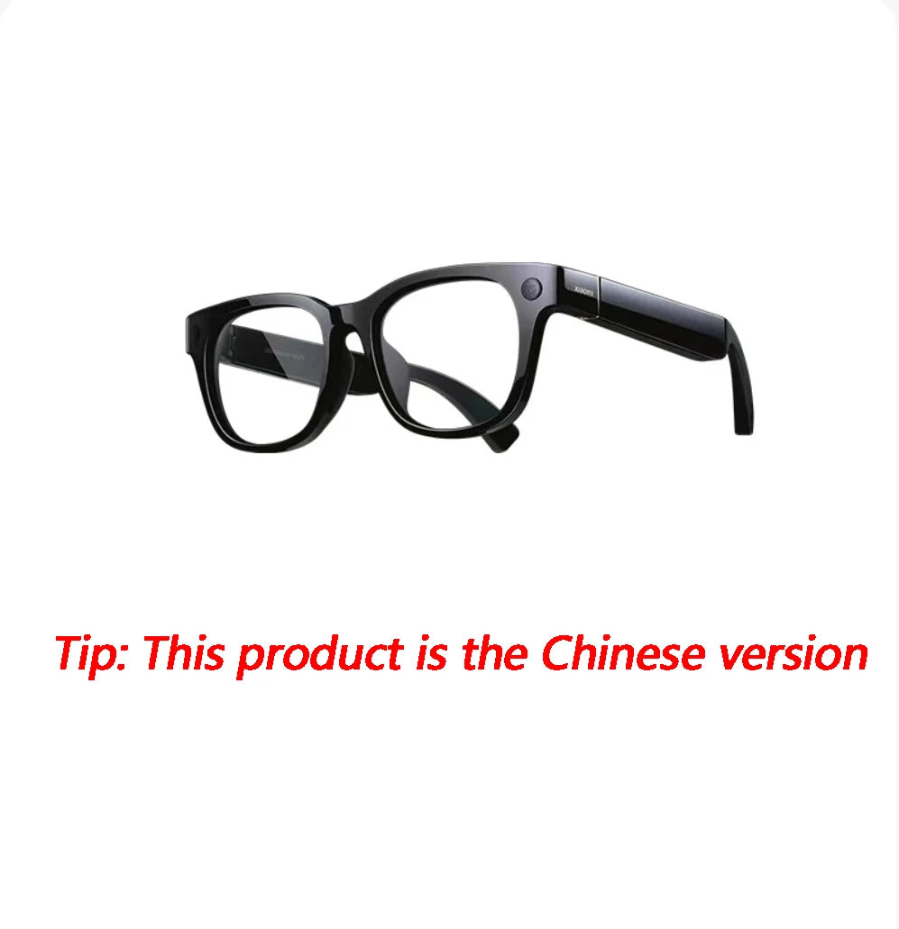 Gafas inteligentes originales Xiaomi AI, gafas fotocromáticas con cámara de acción, conectividad Bluetooth y Control por voz, regalo para primera persona