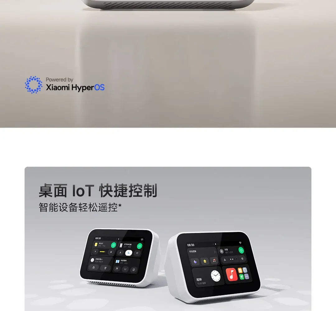 Nuevo Xiaomi Smart Home Display Mini altavoz inteligente con pantalla táctil con Xiaomi Hyper OS Control Bluetooth dispositivos inteligentes Mijia