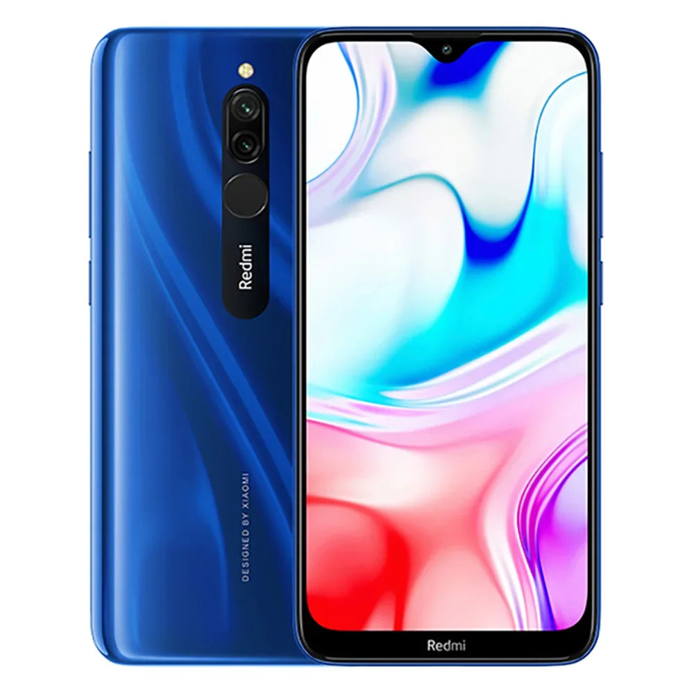 Original Xiaomi Redmi 8 4GB 64GB 4G Smartphone Dual SIM 6,22 ''12MP + 2MP + 8MP 4700 mAh Snapdragon 439 octa-core 4G LTE teléfono móvil