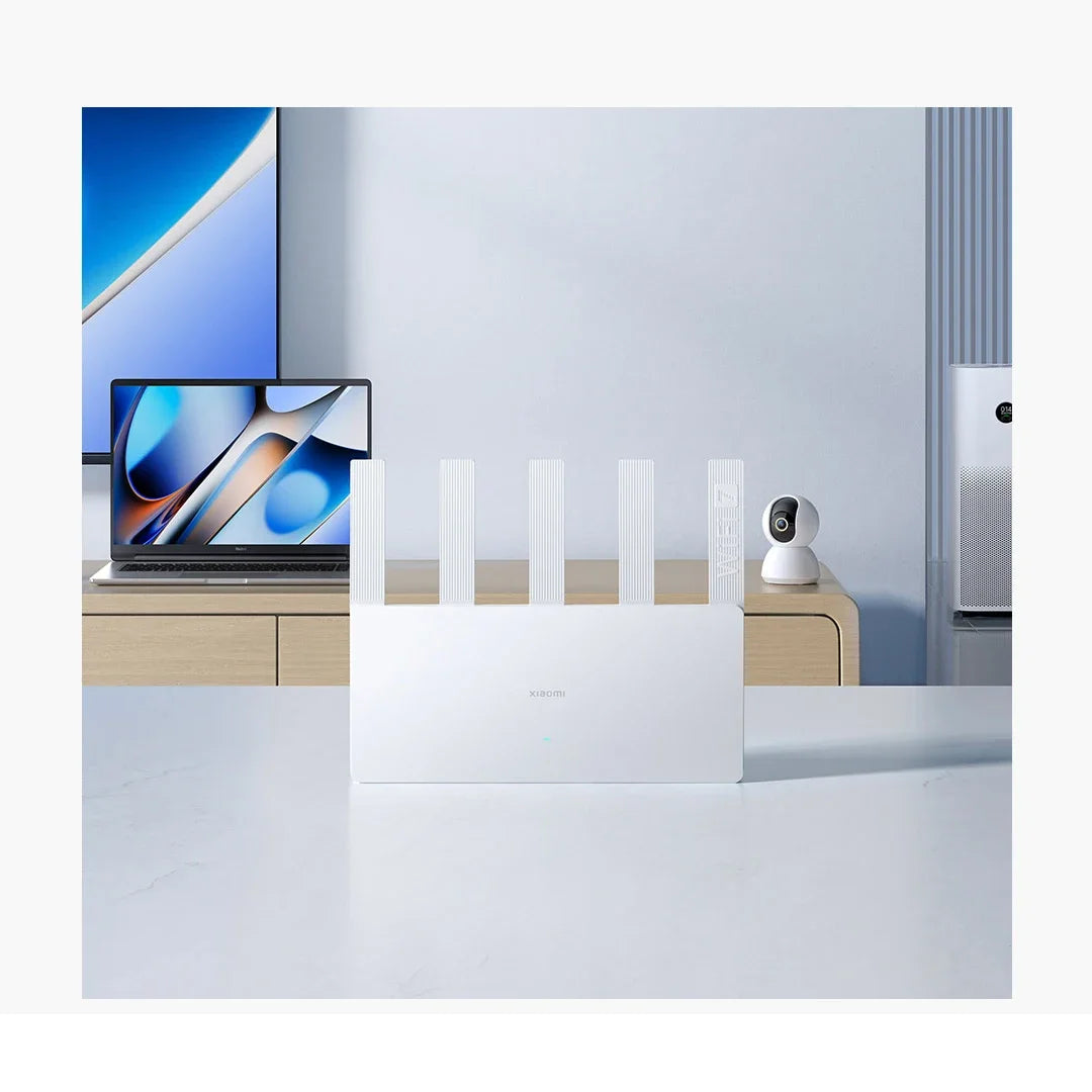 XIAOMI Router BE5000 WiFi 7 5011Mbps 2,4G/2,5GHz puerto de red 512MB de memoria acceso de banda ancha Dual protección de seguridad de red CN