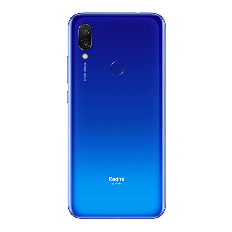 Teléfono móvil Xiaomi Redmi 7 con funda para teléfono, teléfono móvil Dual SIM Solt, teléfono móvil Android, cámara Dual, teléfono usado