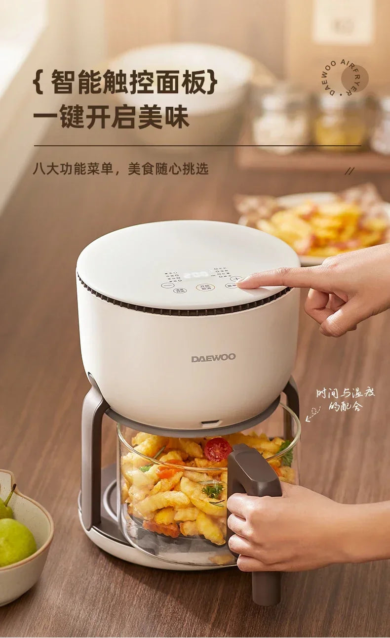 220 V Mejora tu experiencia de cocina con la freidora de aire: AM inteligente, multifuncional y conveniente