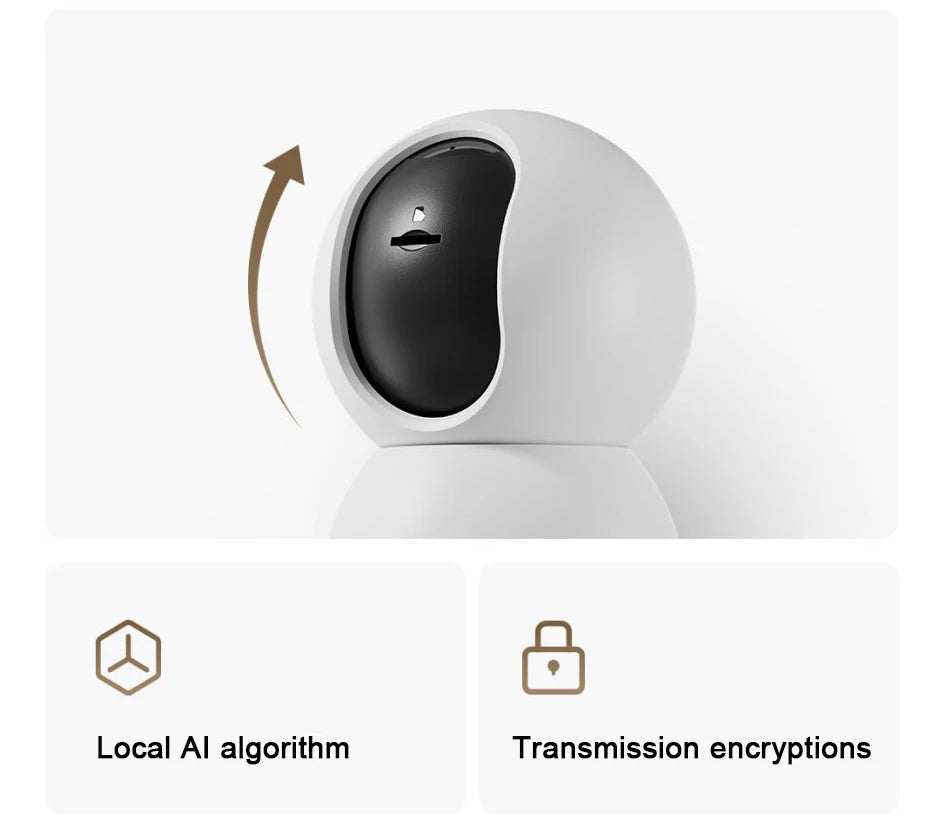 Nueva cámara inteligente xiaomiI 4 Wi-Fi de doble banda 68MP 4K HDR seguimiento AI, visión nocturna Audio bidireccional , Monitor de bebé de seguridad para el hogar CCTV CN