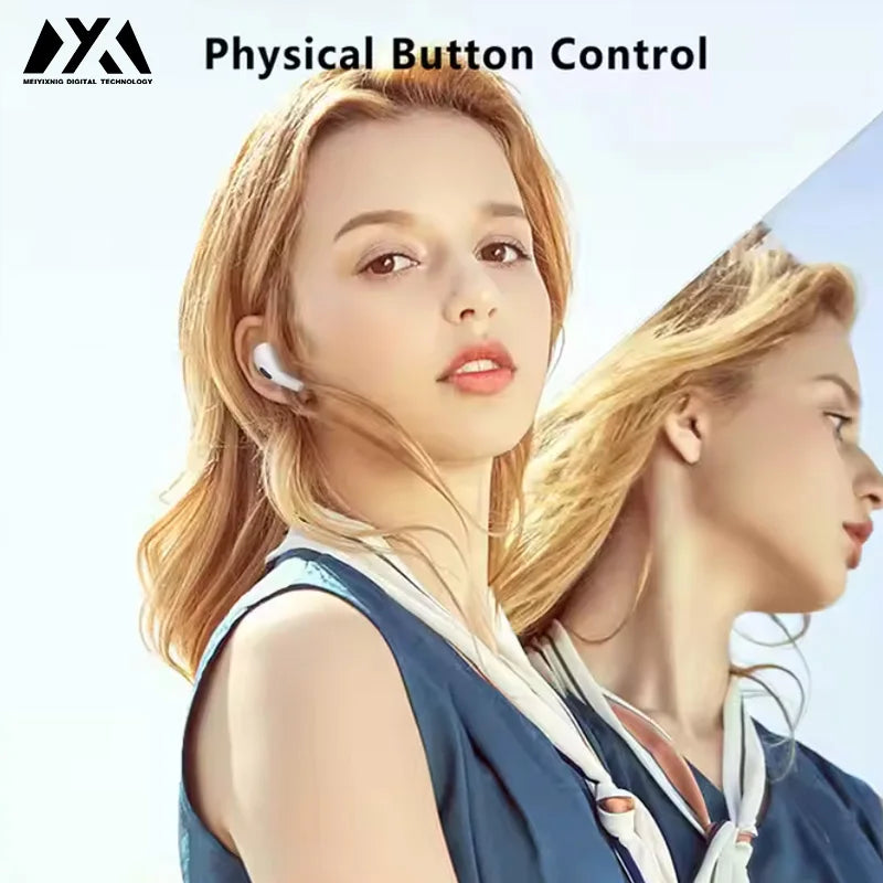 Auriculares Bluetooth inalámbricos 2025 Airs Pro: sonido HiFi, baja latencia, auriculares con cancelación de ruido, alta calidad de diseño