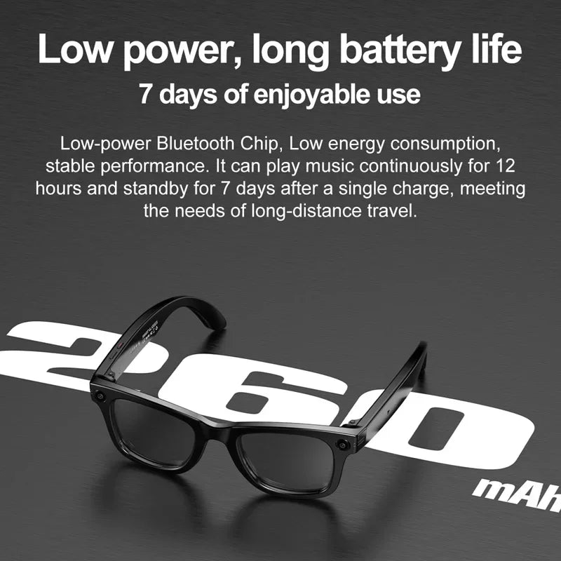 Gafas inteligentes Xiaomi para grabar vídeos, reconocimiento de fotos Ai, traducción de respuesta, batería grande, gafas Bluetooth impermeables Ip65