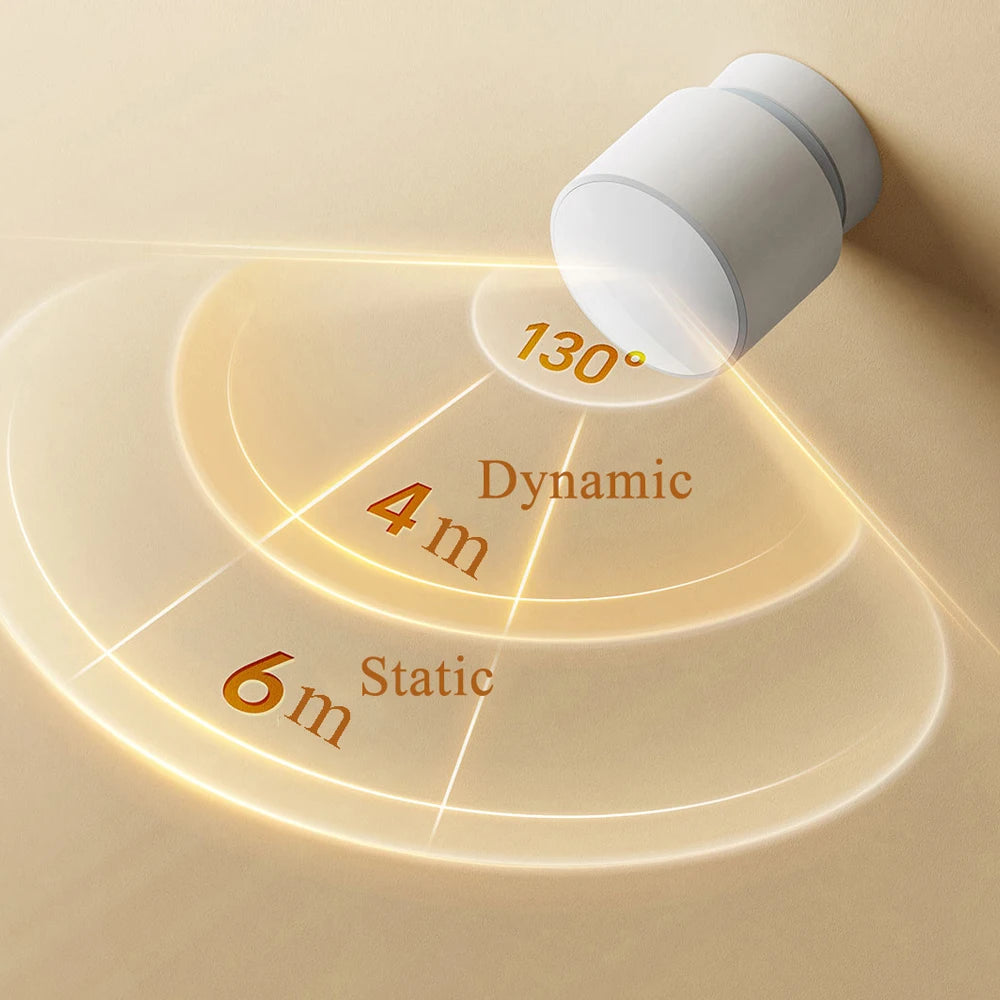 Xiaomi Mijia-Sensor de presencia humana, conexión inalámbrica inteligente para el hogar, Bluetooth 5,0, sensores de movimiento corporal para aplicación Mi Home XMOSB01XS