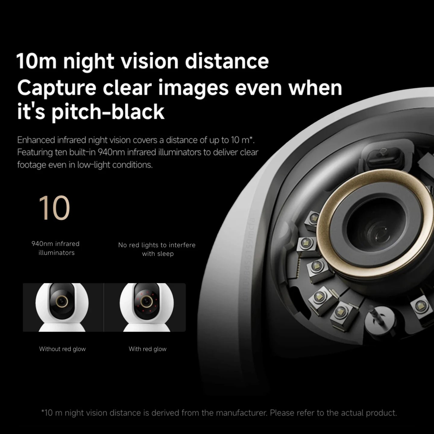 Nueva cámara inteligente Xiaomi C700 8MP 4K Ultra HD de poca luz a todo color detección de llanto de bebé cámara de vigilancia de llamada de voz bidireccional MI