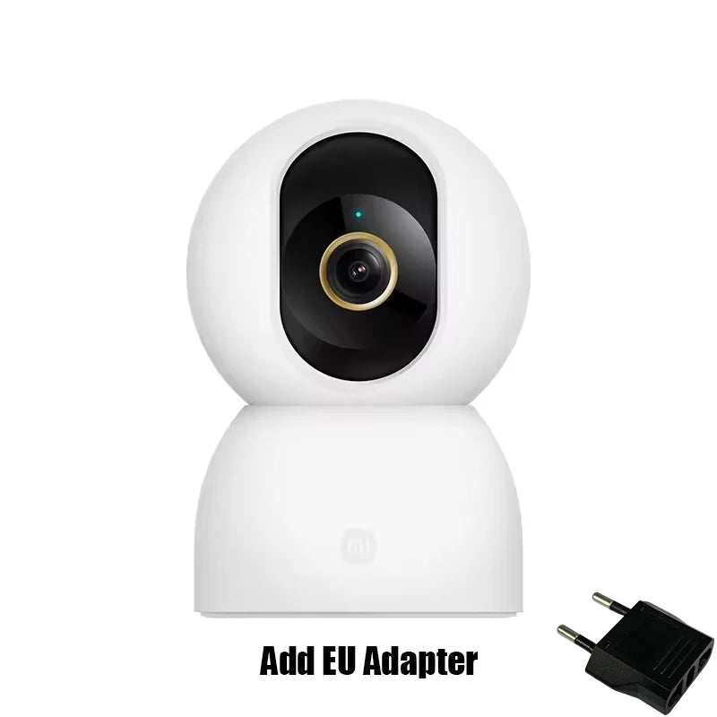 Cámara Inteligente Xiaomi 4 8MP 4K Calidad 360 ° Monitoreo remoto del teléfono de la visión nocturna a todo color de la luz de crucero de Pan Tilt