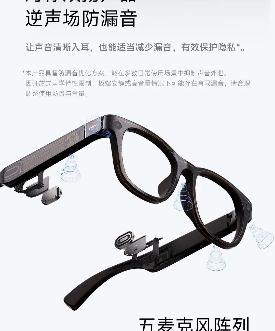 Gafas inteligentes originales Xiaomi AI, gafas fotocromáticas con cámara de acción, conectividad Bluetooth y Control por voz, regalo para primera persona