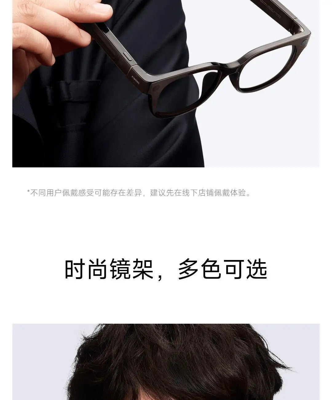 Gafas inteligentes originales Xiaomi AI, gafas fotocromáticas con cámara de acción, conectividad Bluetooth y Control por voz, regalo para primera persona