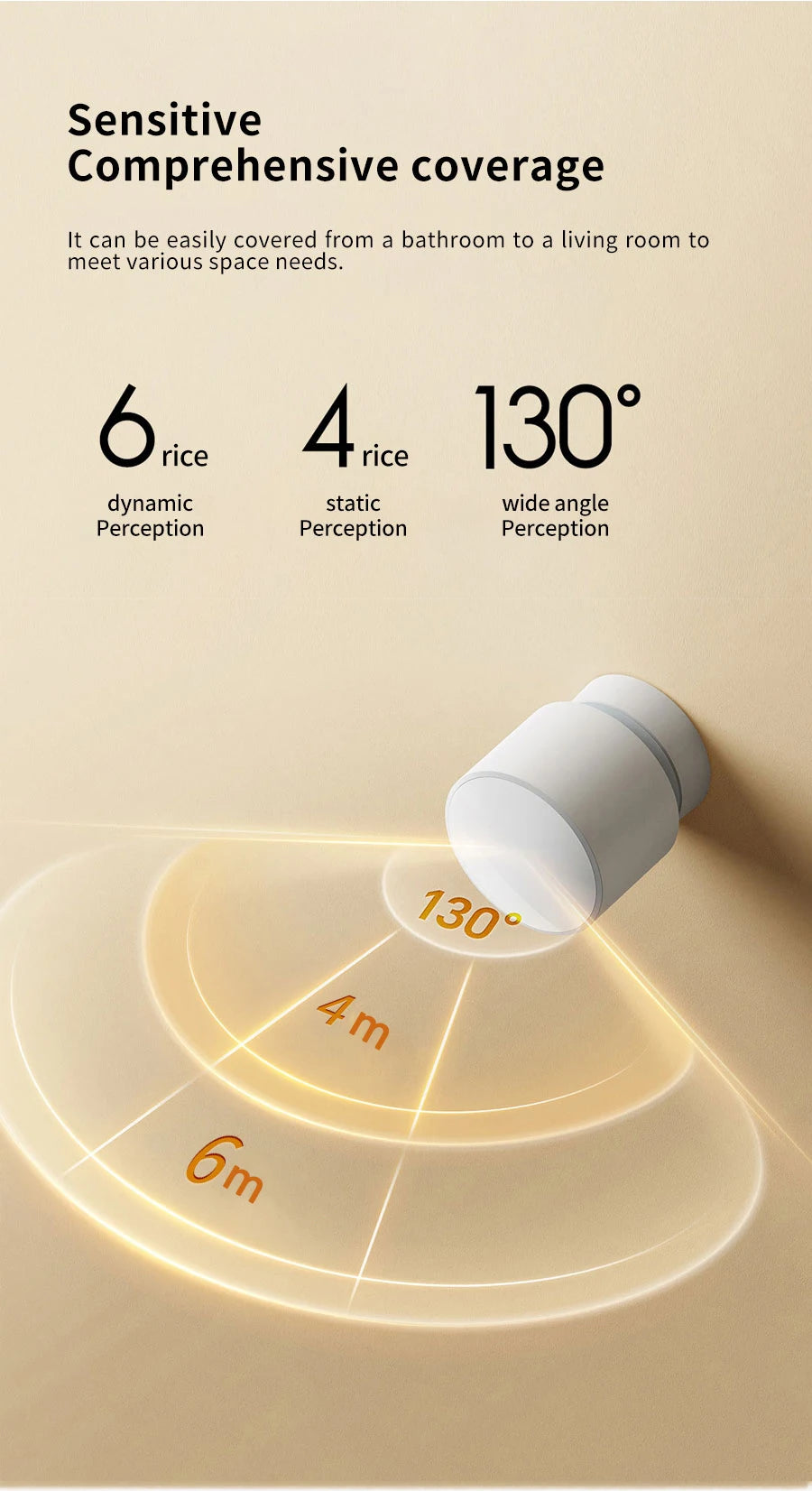Xiaomi Mijia-Sensor de presencia humana, conexión inalámbrica inteligente para el hogar, Bluetooth 5,0, sensores de movimiento corporal para aplicación Mi Home XMOSB01XS