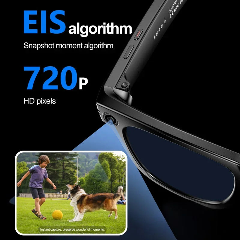 Gafas inteligentes Xiaomi para grabar vídeos, reconocimiento de fotos Ai, traducción de respuesta, batería grande, gafas Bluetooth impermeables Ip65