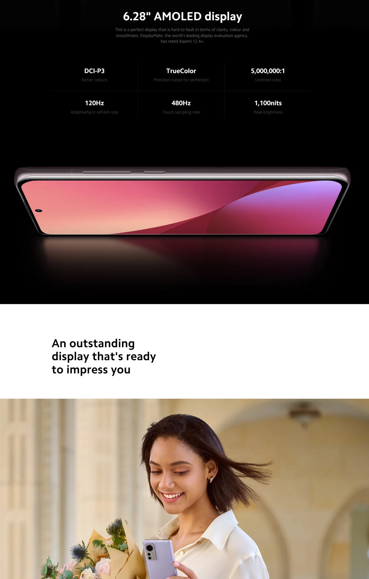 Xiaomi-teléfono inteligente Mi 12, Android 5G, desbloqueado, 6,28 pulgadas, 12GB de RAM, 256GB de ROM, todos los colores, en buen estado, Original, usado