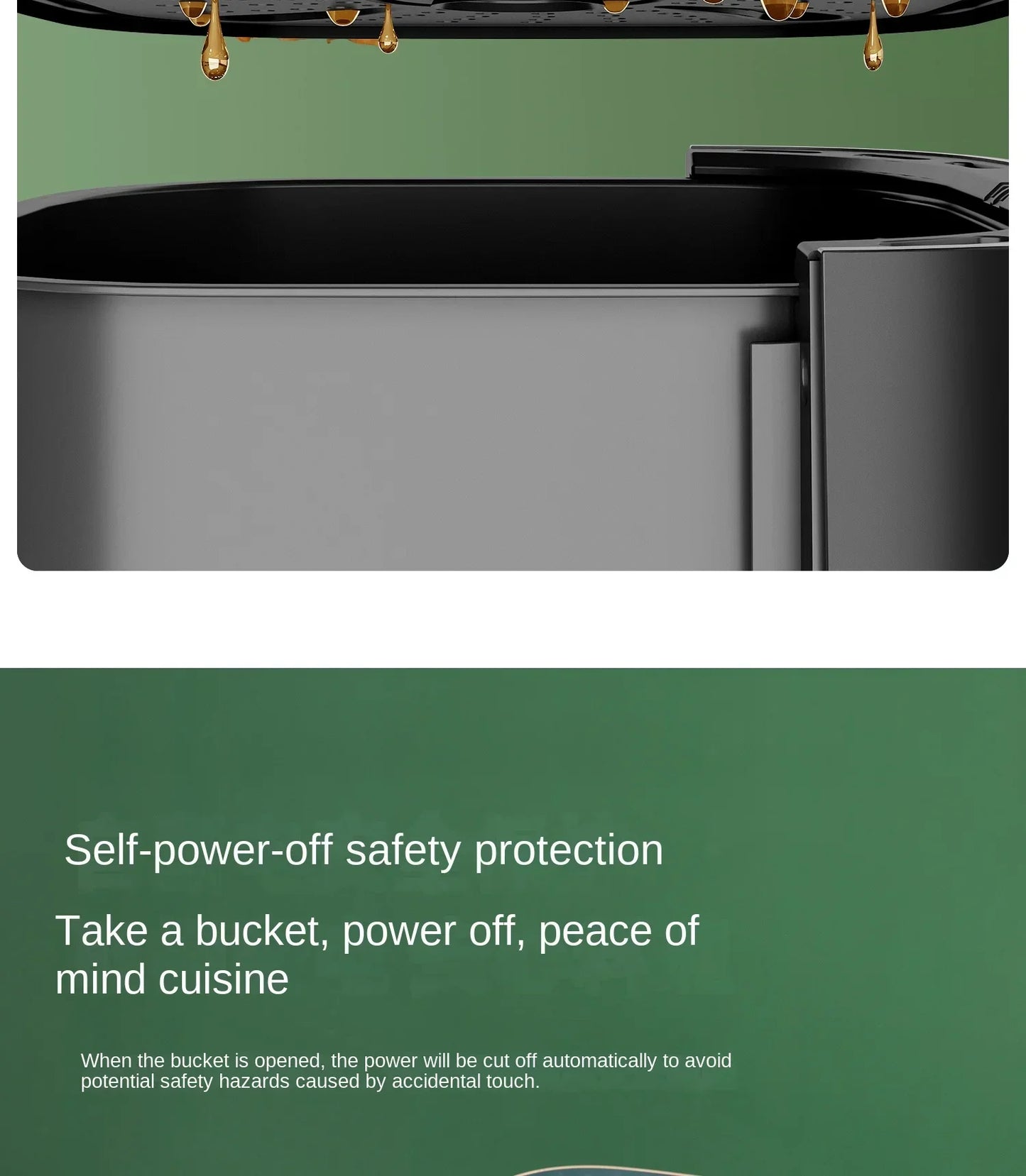 Modelo de freidora de aire AXA de 220 V: horno freidora de aire todo en uno con fritura automática inteligente, multifuncional y sin aceite C AA