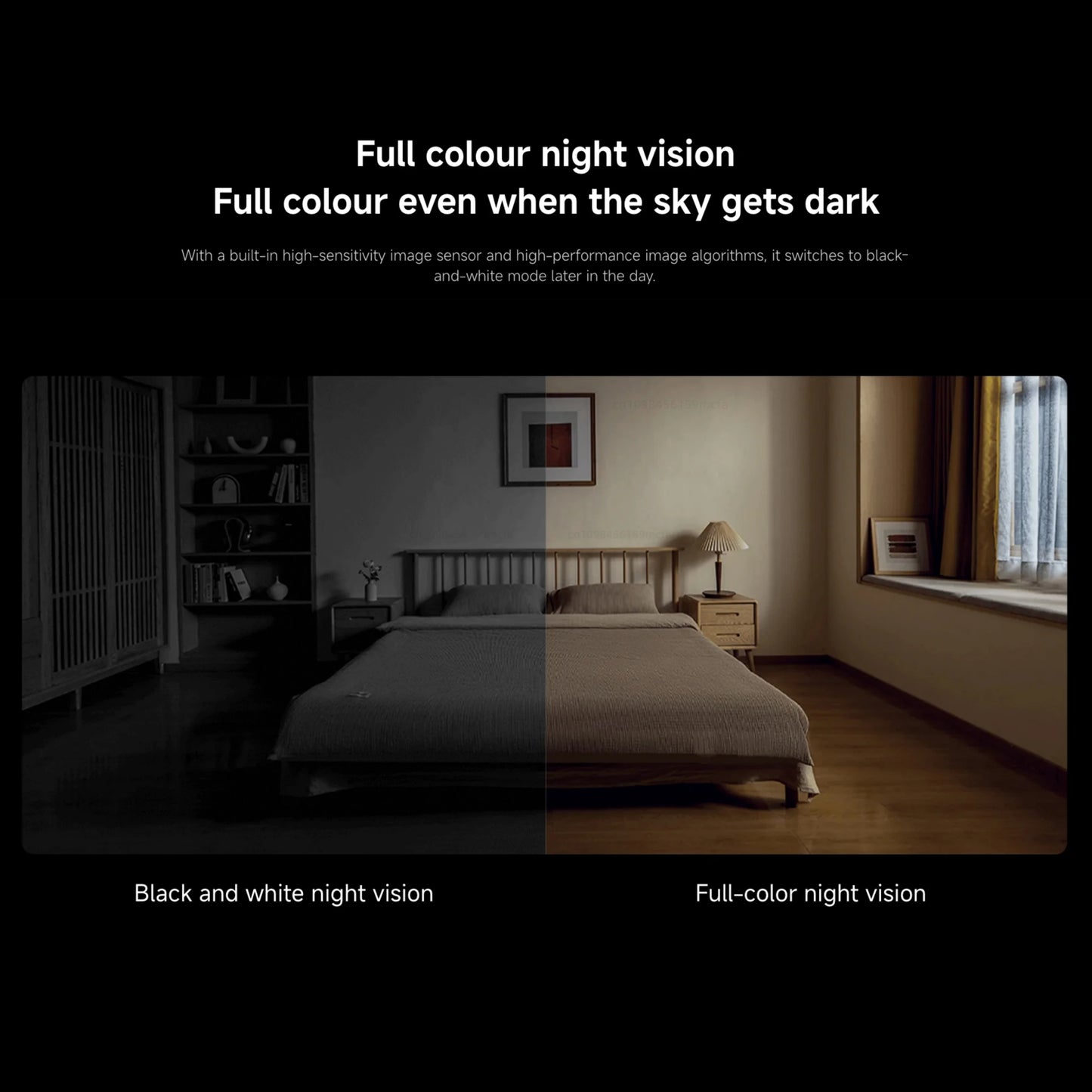 Nueva cámara inteligente Xiaomi C700 8MP 4K Ultra HD de poca luz a todo color detección de llanto de bebé cámara de vigilancia de llamada de voz bidireccional MI