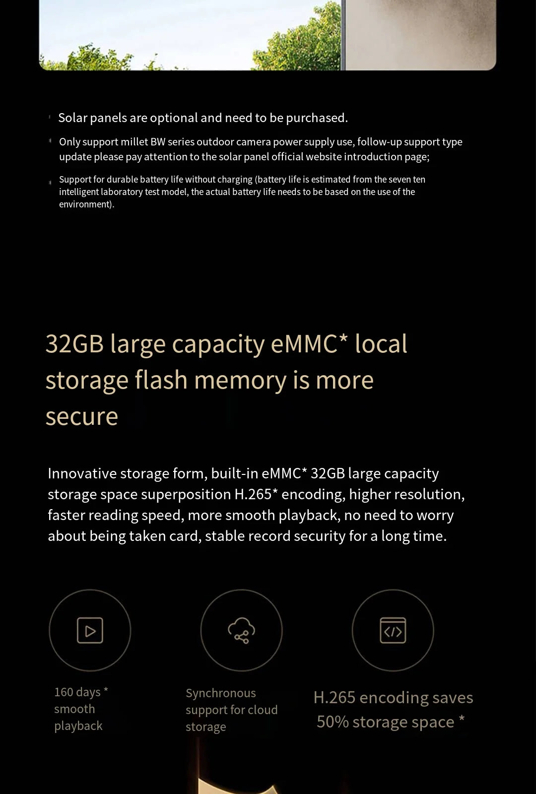 Xiaomi Mijia APP IP67 impermeable 10000mah batería cámara IP inteligente para exteriores 2,5k HD cámara de visión nocturna infrarroja de seguridad inalámbrica