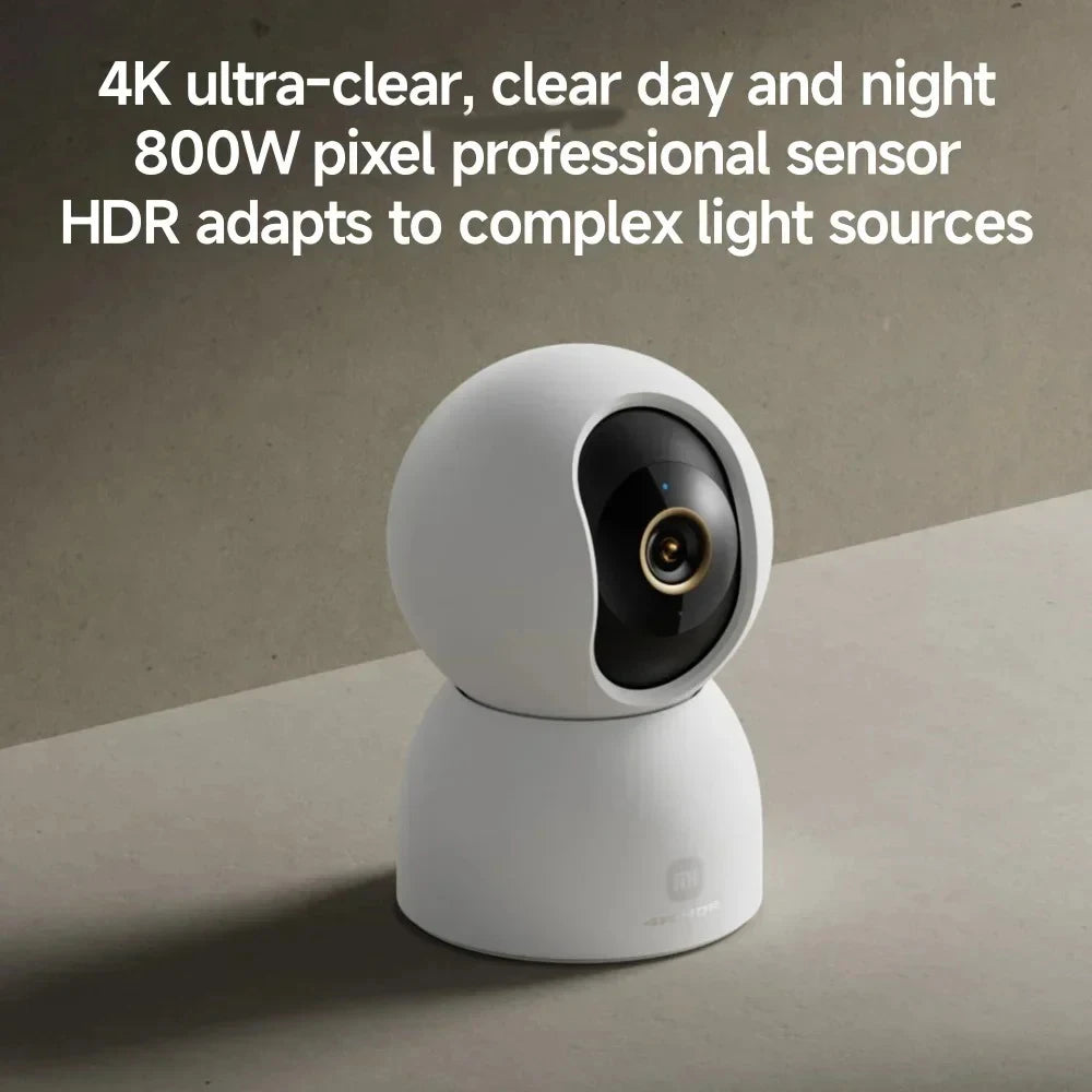 Nueva cámara inteligente xiaomiI 4 Wi-Fi de doble banda 68MP 4K HDR seguimiento AI, visión nocturna Audio bidireccional , Monitor de bebé de seguridad para el hogar CCTV CN