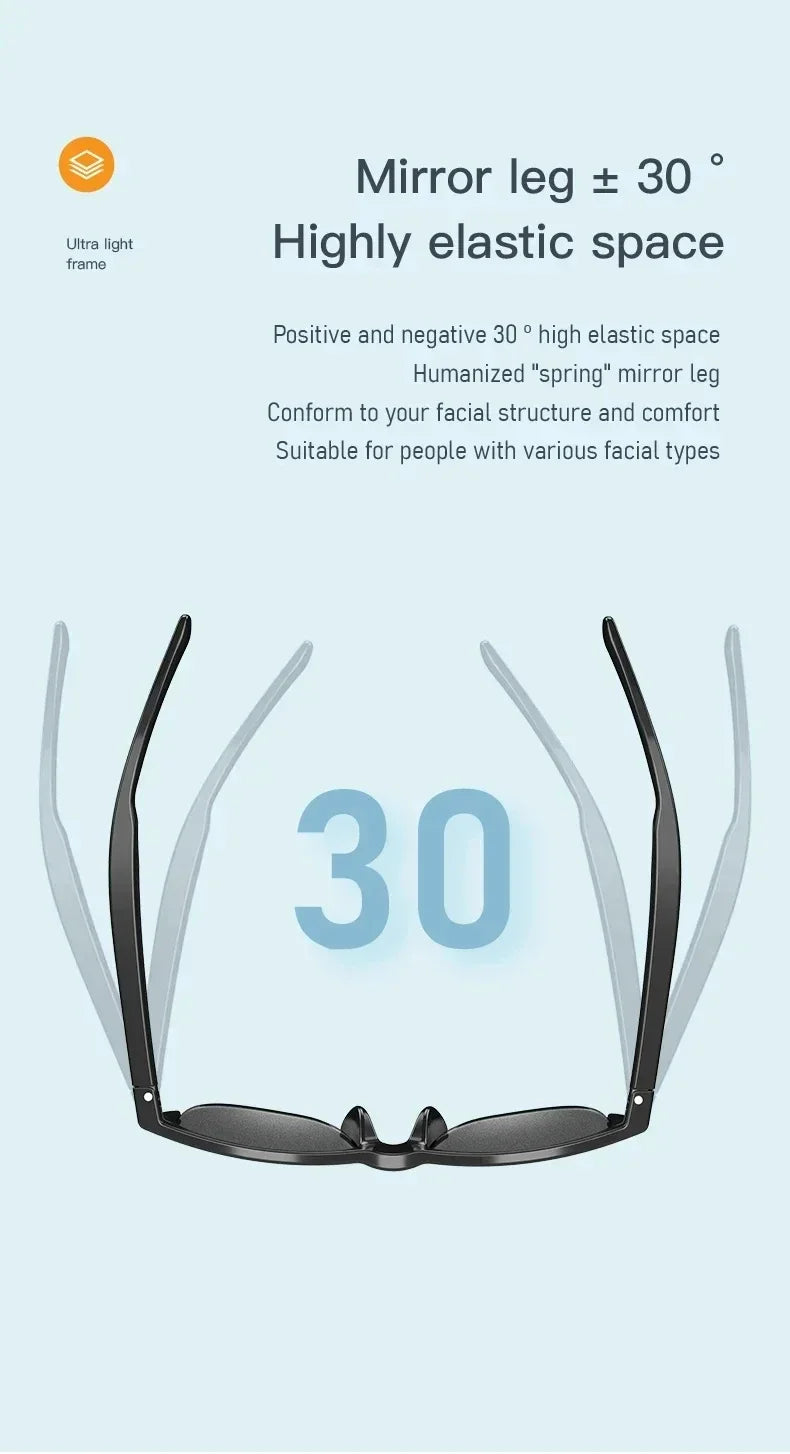 Xiaomi MIJIA gafas de sol inteligentes gafas Bluetooth llamada deportes al aire libre auriculares HIFI luz azul impermeable Anti-UV para hombres y mujeres