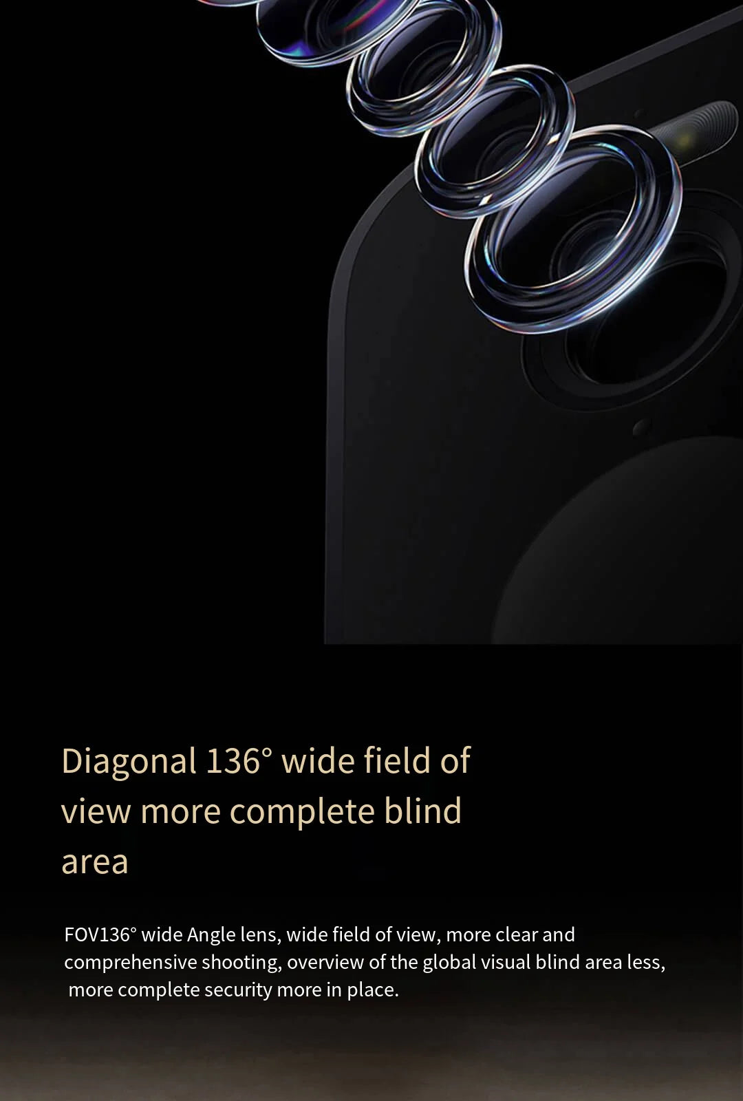 Xiaomi Mijia APP IP67 impermeable 10000mah batería cámara IP inteligente para exteriores 2,5k HD cámara de visión nocturna infrarroja de seguridad inalámbrica