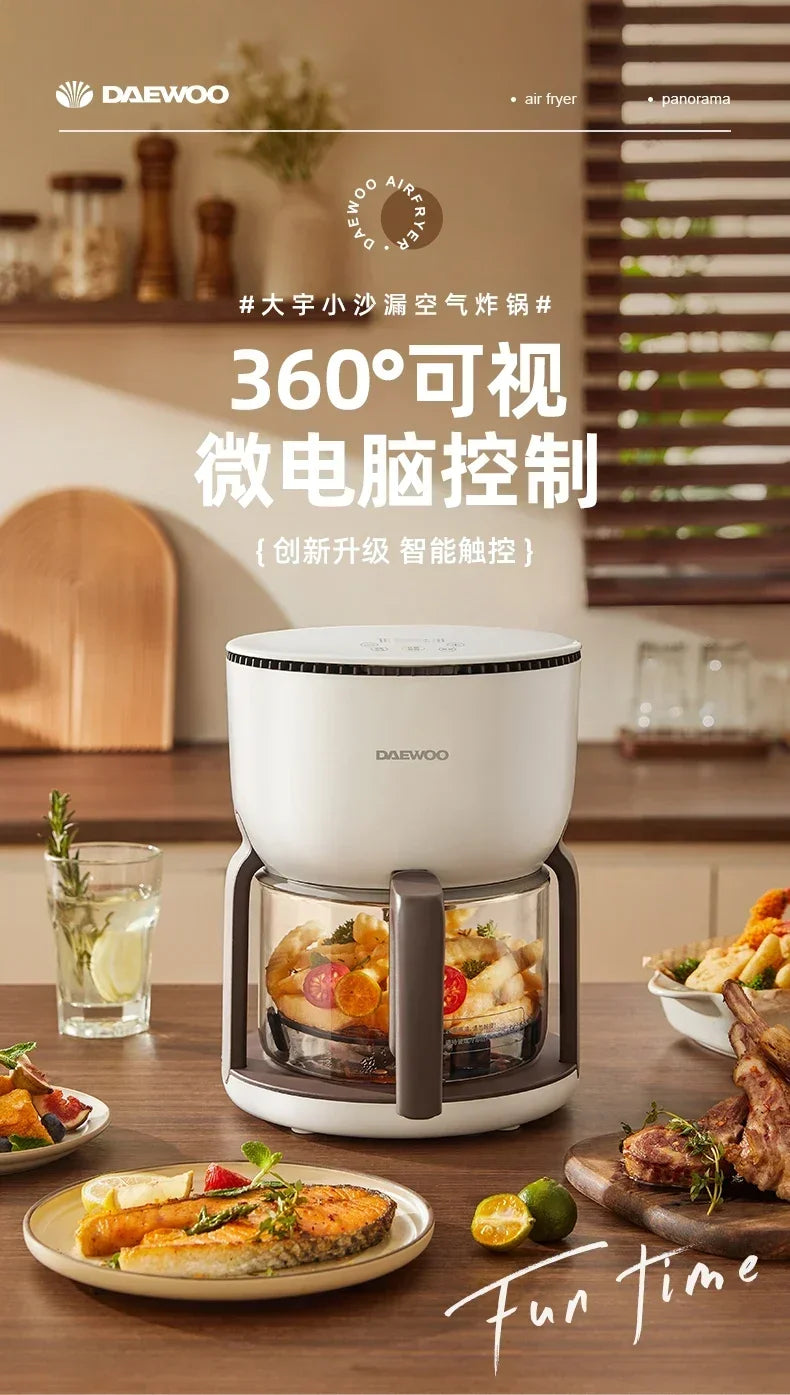 220 V Mejora tu experiencia de cocina con la freidora de aire: AM inteligente, multifuncional y conveniente