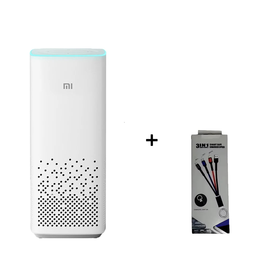 Xiaomi-altavoz AI Original, 2. ° Kit, altavoz inteligente inalámbrico, Control por voz AI, sincronización multidispositivo para hogar inteligente, Robot aspirador multicámara