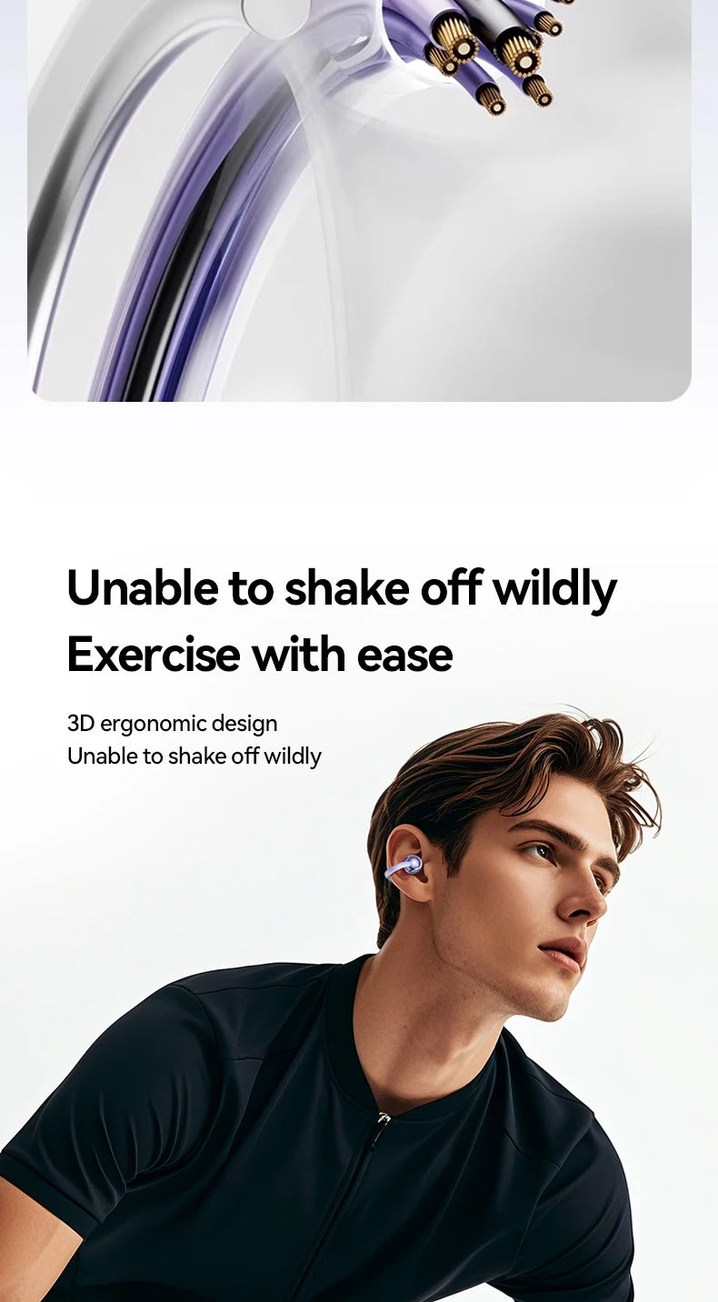 XIAOMI M91 auriculares inalámbricos con Clip de oreja abierta auriculares deportivos Bluetooth 5,4 auriculares ENC con cancelación de ruido con micrófono
