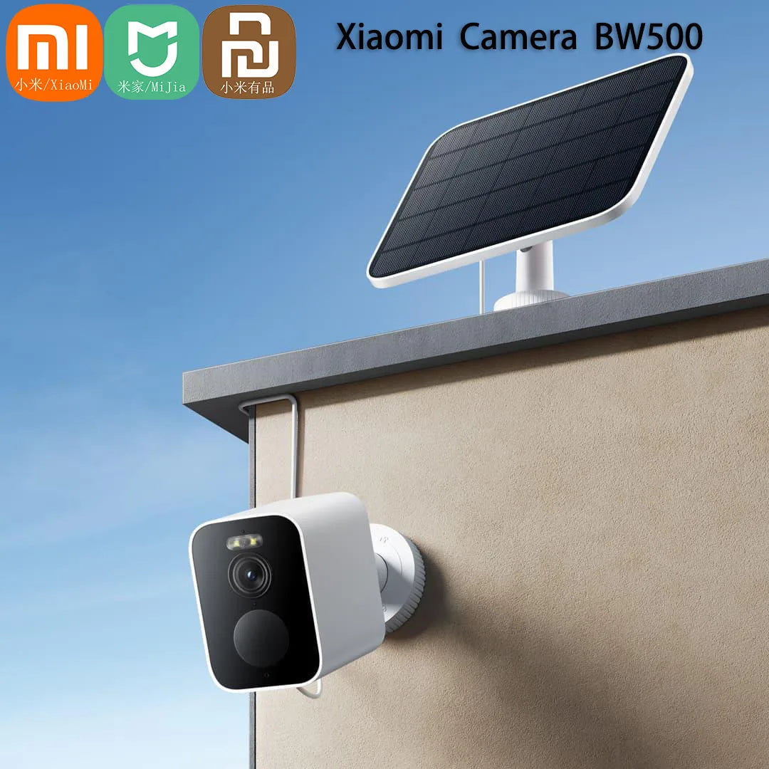 Xiaomi Mijia APP IP67 impermeable 10000mah batería cámara IP inteligente para exteriores 2,5k HD cámara de visión nocturna infrarroja de seguridad inalámbrica