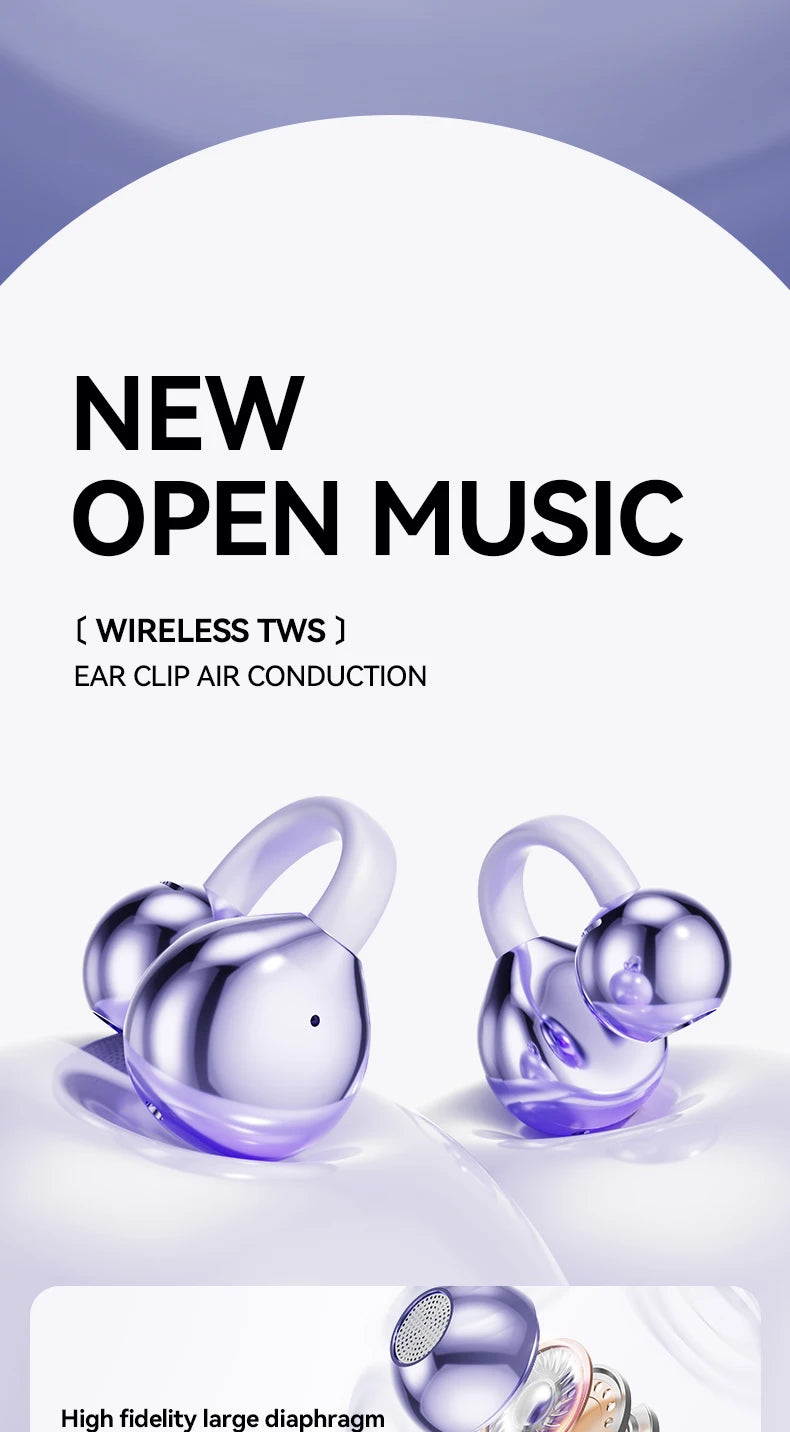 XIAOMI M91 auriculares inalámbricos con Clip de oreja abierta auriculares deportivos Bluetooth 5,4 auriculares ENC con cancelación de ruido con micrófono