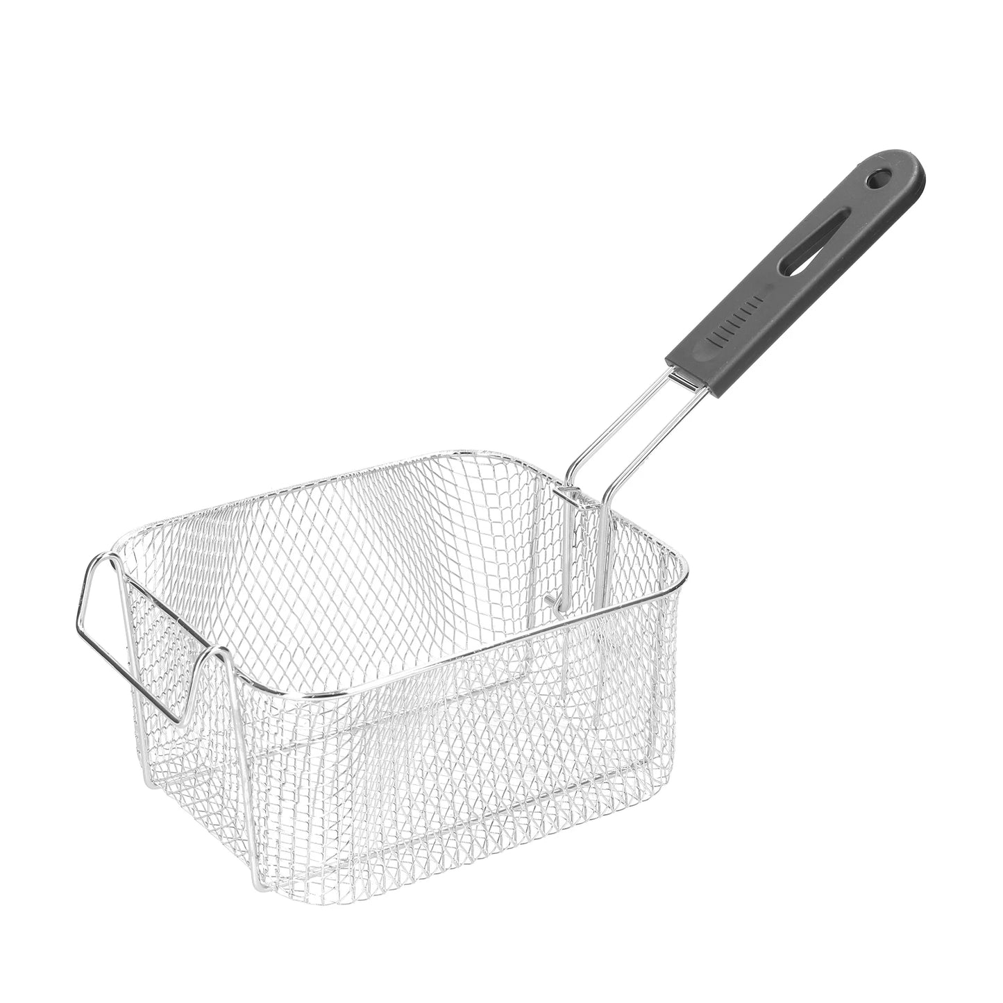 Freidora eléctrica Aoresac de 6L con cesta de filtración de aceite extraíble, freidora termostática automática de acero inoxidable de 1500W para pescado