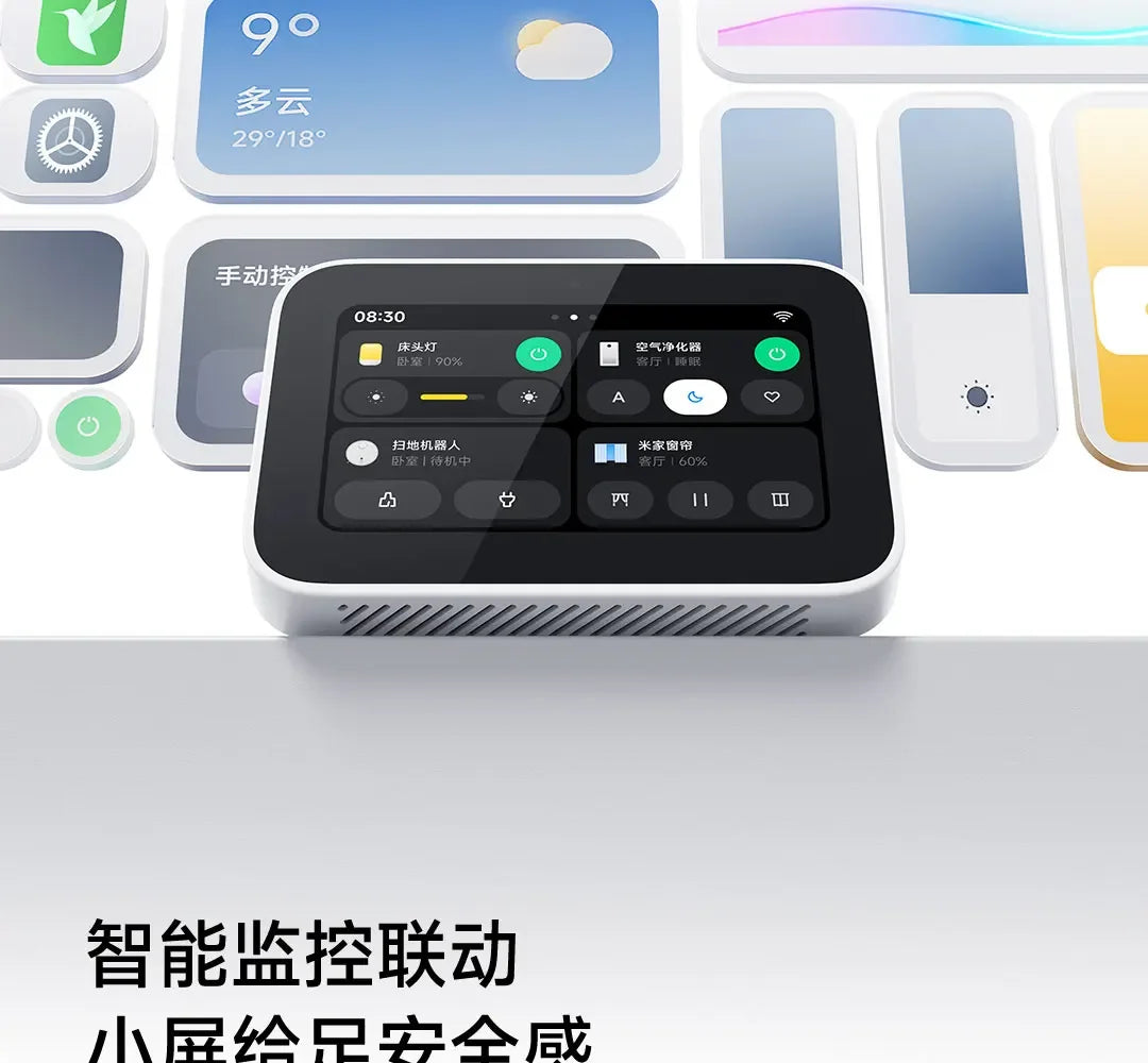 Nuevo Xiaomi Smart Home Display Mini altavoz inteligente con pantalla táctil con Xiaomi Hyper OS Control Bluetooth dispositivos inteligentes Mijia
