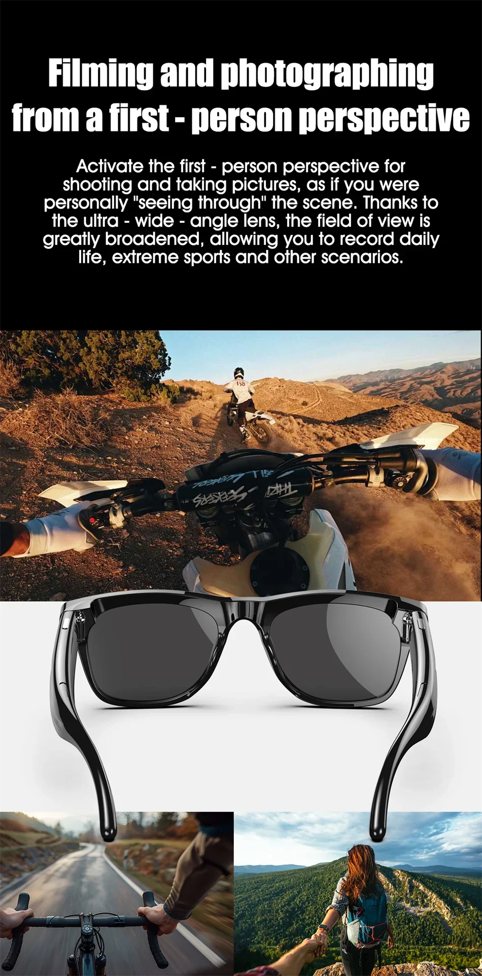 Xiaomi 4K HD AI gafas inteligentes Chat GPT 100MP cámara Bluetooth llamada 260Mah batería asistente de voz Control gafas inteligentes 2025