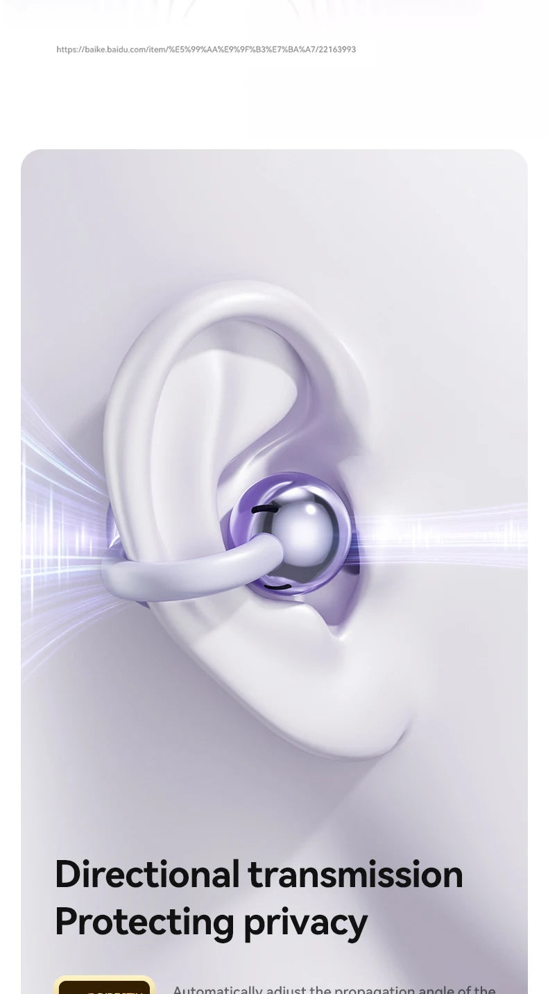 XIAOMI M91 auriculares inalámbricos con Clip de oreja abierta auriculares deportivos Bluetooth 5,4 auriculares ENC con cancelación de ruido con micrófono