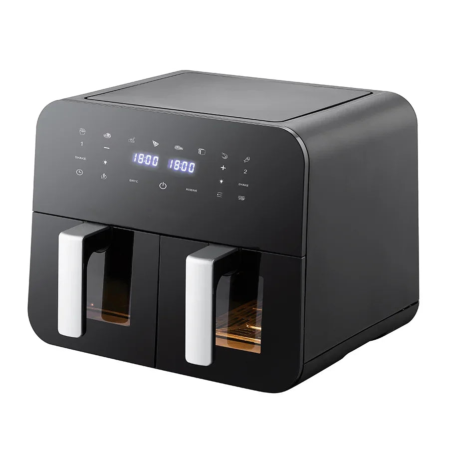 Electrodomésticos De Cocina inteligentes Freidoras De Aire Ninja personalizadas con doble cesta Airfryers 6L 8L Freidora De Aire freidora De Aire doble con cesta doble