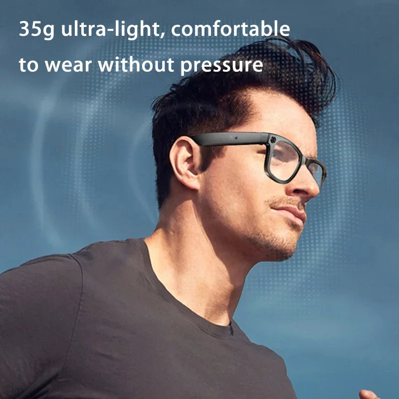 Gafas inteligentes Xiaomi para grabar vídeos, reconocimiento de fotos Ai, traducción de respuesta, batería grande, gafas Bluetooth impermeables Ip65
