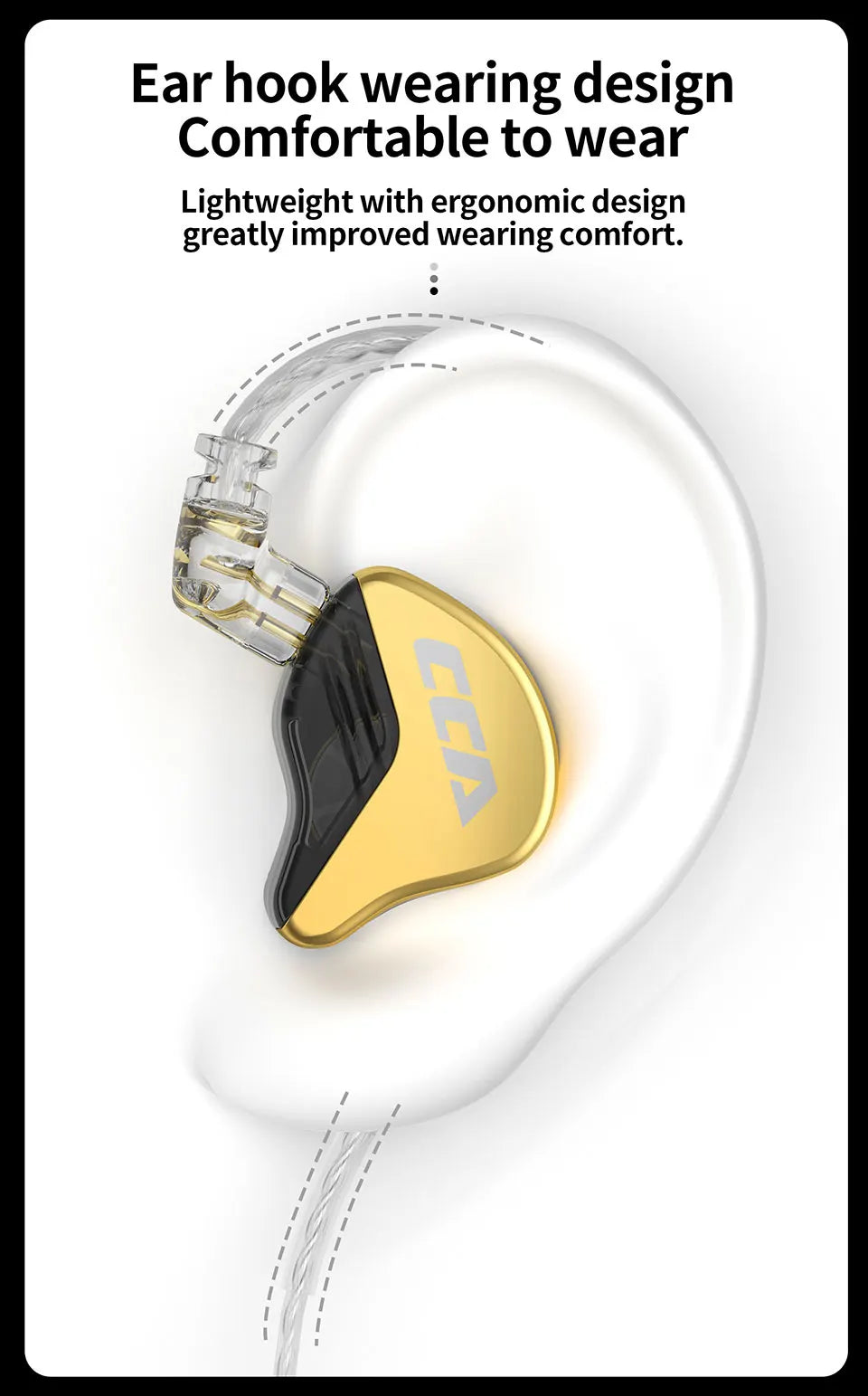 CCA-CRA+ auriculares intrauditivos con cable, cascos HiFi con Monitor, cancelación de ruido, deportivos, KZ ZEX Pro NRA