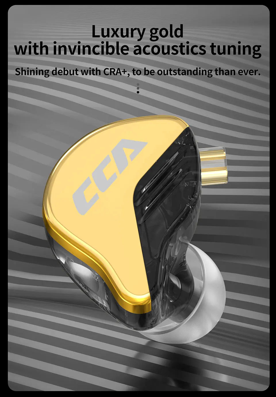 CCA-CRA+ auriculares intrauditivos con cable, cascos HiFi con Monitor, cancelación de ruido, deportivos, KZ ZEX Pro NRA