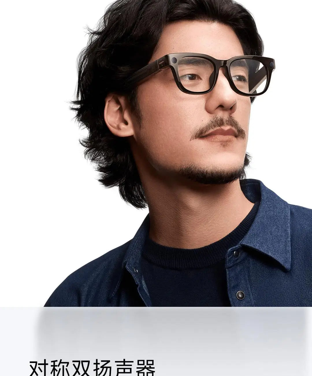 Gafas inteligentes originales Xiaomi AI, gafas fotocromáticas con cámara de acción, conectividad Bluetooth y Control por voz, regalo para primera persona