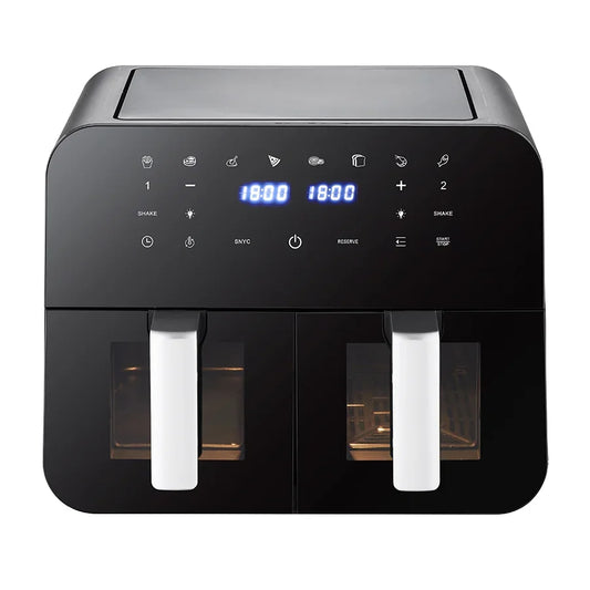 Electrodomésticos De Cocina inteligentes Freidoras De Aire Ninja personalizadas con doble cesta Airfryers 6L 8L Freidora De Aire freidora De Aire doble con cesta doble