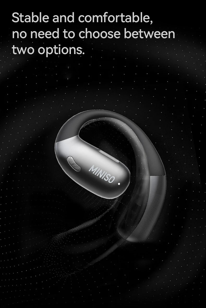 [Auricular traductor AI] auriculares inalámbricos MINISO X28 Bluetooth 5,4 HiFi IPX5 impermeable deportes graves potentes 16H de duración de la batería