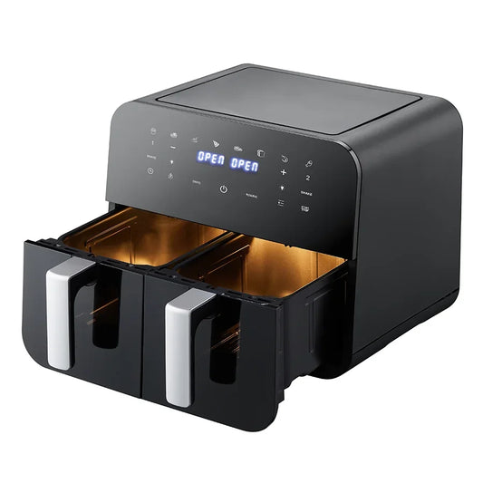 Electrodomésticos De Cocina inteligentes Freidoras De Aire Ninja personalizadas con doble cesta Airfryers 6L 8L Freidora De Aire freidora De Aire doble con cesta doble